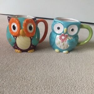 Two Owl Mugs